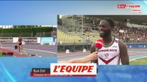 Ryan Zézé : «J'ai pris ma revanche» - Athlétisme - Championnats de France