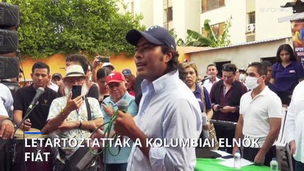 Pénzmosás miatt letartóztatták a kolumbiai elnök fiát