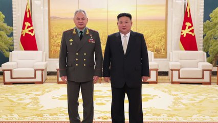 北 김정은, 쇼이구 러시아 국방장관에 "국방협조 강화"...2박3일 내내 함께 / YTN