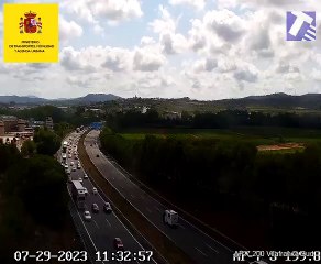 Colas en la AP-7 en la operación salida de verano