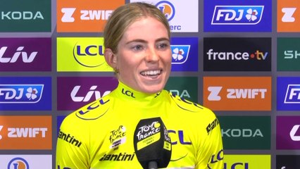 Tour de France Femmes 2023 - Demi Vollering : "It's amazing to win at the Tourmalet and to have the yellow jersey of the Tour"