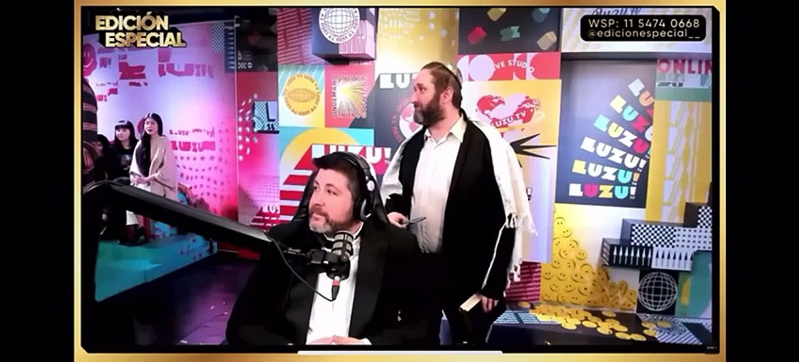 A Martín Piroyansky le hicieron chistes antisemitas al aire de Luzu TV y se calentó en vivo: "Es una falta de respeto"