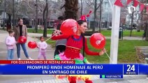 Fiestas Patrias: Promperú rinde homenaje al Perú en Santiago de Chile