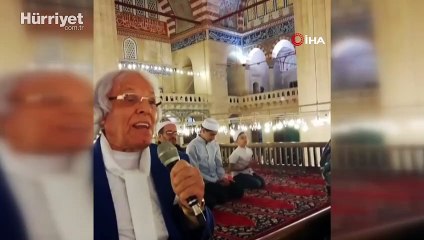 Selimiye Camisi'nin beyaz takım elbiseli müezzini Nadi Ersoy hayatını kaybetti