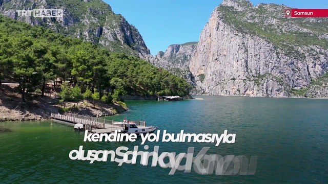 Doğa tutkunlarının yeni rotası: Şahinkaya Kanyonu