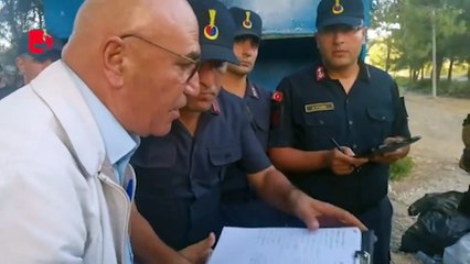 Akbelen'de jandarma kaçtı, CHP'li Tanal kovaladı: Burada fişleme yapamazsınız!