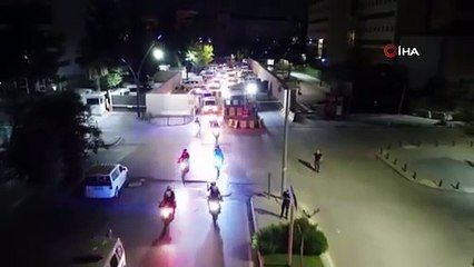 Gaziantep'te huzur-güven uygulamasında 9 şüpheli gözaltına alındı