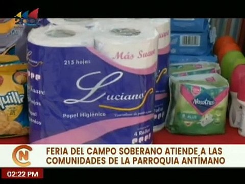 Realizan Feria del Campo Soberano en la pqa. Antímano para favorecer a las comunidades