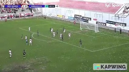 Gol Sosa (Dep. Morón 2 - 2 Gimnasia)