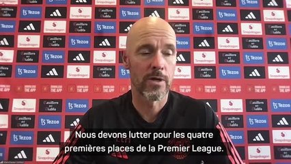 Man United - ten Hag sur la prochaine saison : “Mettre la barre plus haut”