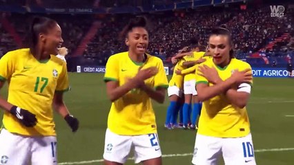 Brazil 1 x 2 France Extended Highlights - FIFA Women's Football 2023