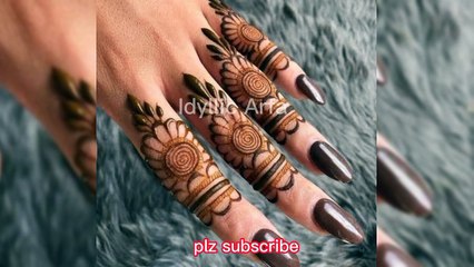 Mehndi designs_viralvideo_hennadesign_fingerhennadesign(720P_HD)