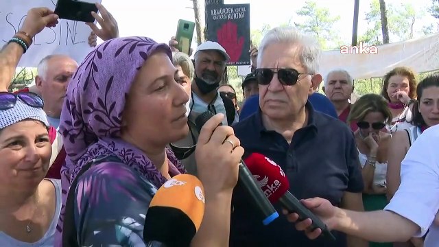 Zülfü Livaneli a soutenu ceux qui ont résisté à l'abattage d'arbres à Akbelen
