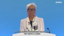 Inflazione. Lagarde: 