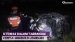 Kereta Api Tabrak Mobil di Perlintasan Tanpa Palang Pintu di Jombang, 6 Tewas dan 2 Luka-Luka