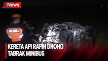 Kereta Api Rapih Dhoho Tabrak Minibus di Jombang, 6 Tewas dan 2 Luka-Luka
