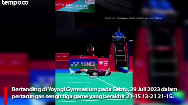 Ini Kata Jonatan Christie Usai Kalahkan Lakshya Sen di Semi Final Japan Open 2023