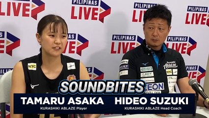 ICYMI: Kurashiki Ablaze continues their winning streak, defeats PLDT High Speed Hitters.