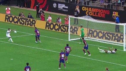 El Barcelona golea a placer al Real Madrid en Dallas
