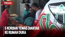 5 Korban Tewas Kecelakaan KA Tabrak Mobil di Jombang Diantar ke Rumah Duka di Sidoarjo