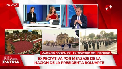 Mariano González sobre Dina Boluarte: "Aún está a tiempo de cambiar el rumbo de su gobierno"