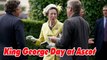 Princess Anne brings the sunshine in a vibrant coat and hat as she attends King George Day at Ascot