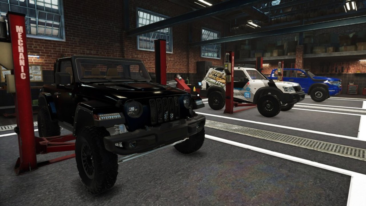 Der Offroad Mechanic Simulator ist jetzt da und lässt euch tückische Strecken fahren