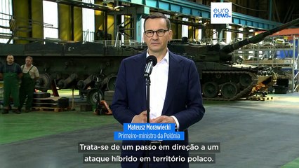 Primeiro-ministro polaco alerta para proximidade de mercenários do Grupo Wagner