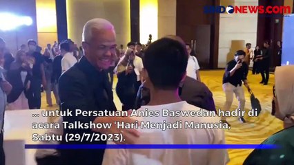 Momen Ganjar Pranowo Bertemu Anies Baswedan di Jaksel, Ini Pesan yang Disampaikan