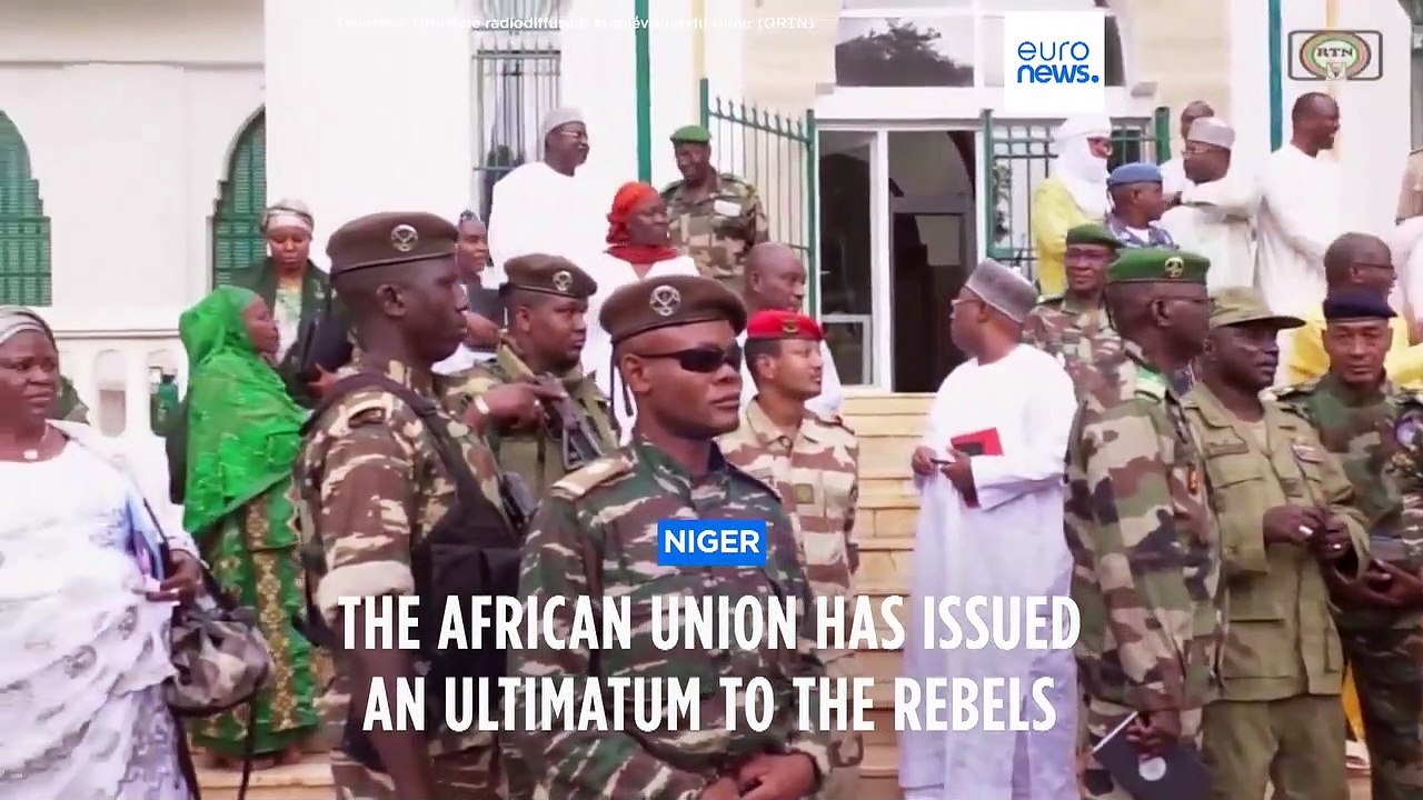 African Union gives Niger rebels 15-day ultimatum
