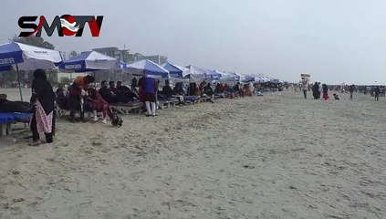 কক্সবাজারের সুগন্ধাবীচ পর্যটন স্থলের একটি সুন্দর সৈকতোপযোগী অঞ্চল