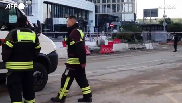 Russia, droni colpiscono grattacielo nel centro di Mosca