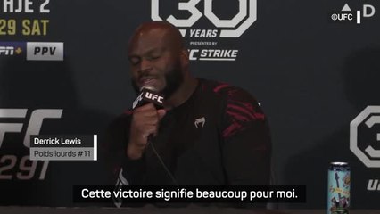 UFC 291 - Lewis : "Cette victoire signifie beaucoup pour moi"