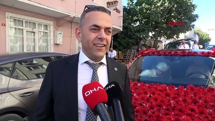 Convoi de mariage de circoncision de la police à Arnavutköy