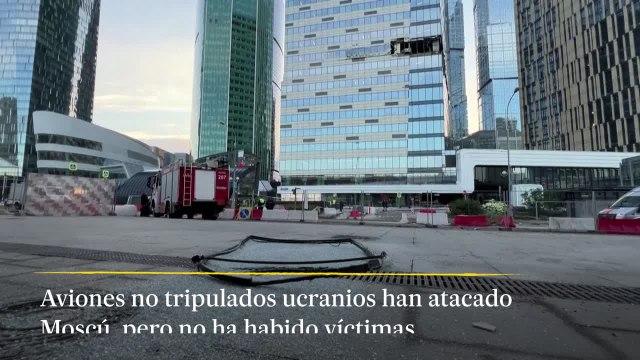 Aviones no tripulados ucranios atacan Moscú sin causar víctimas