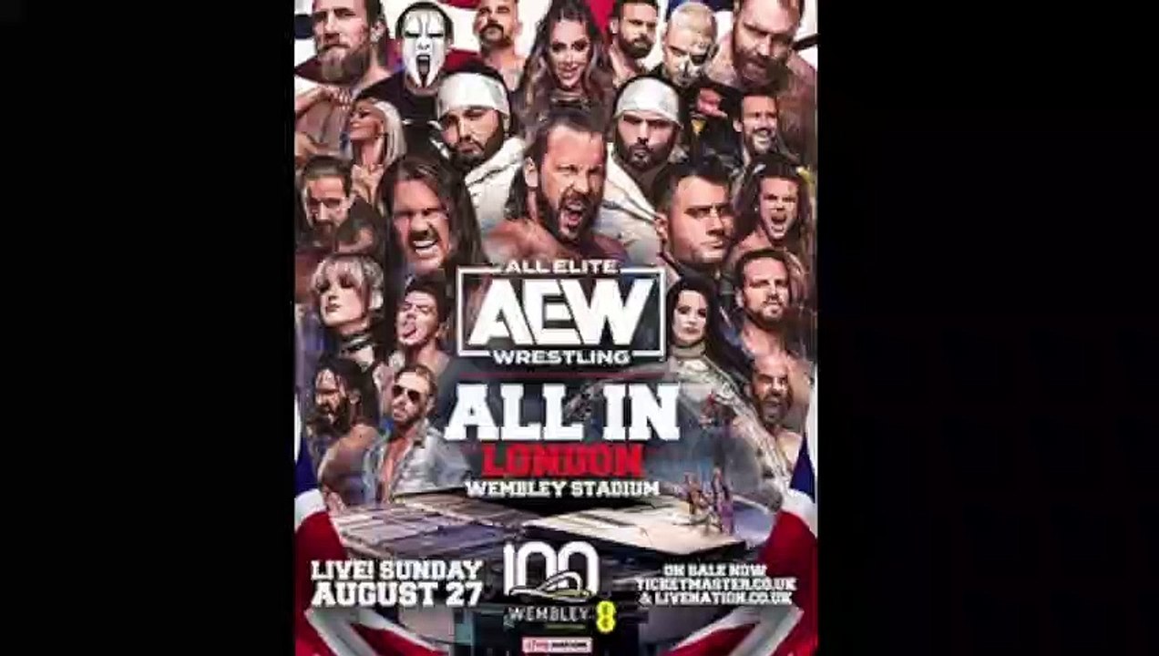 AEW All In 2023 Match Card Predictions video Dailymotion