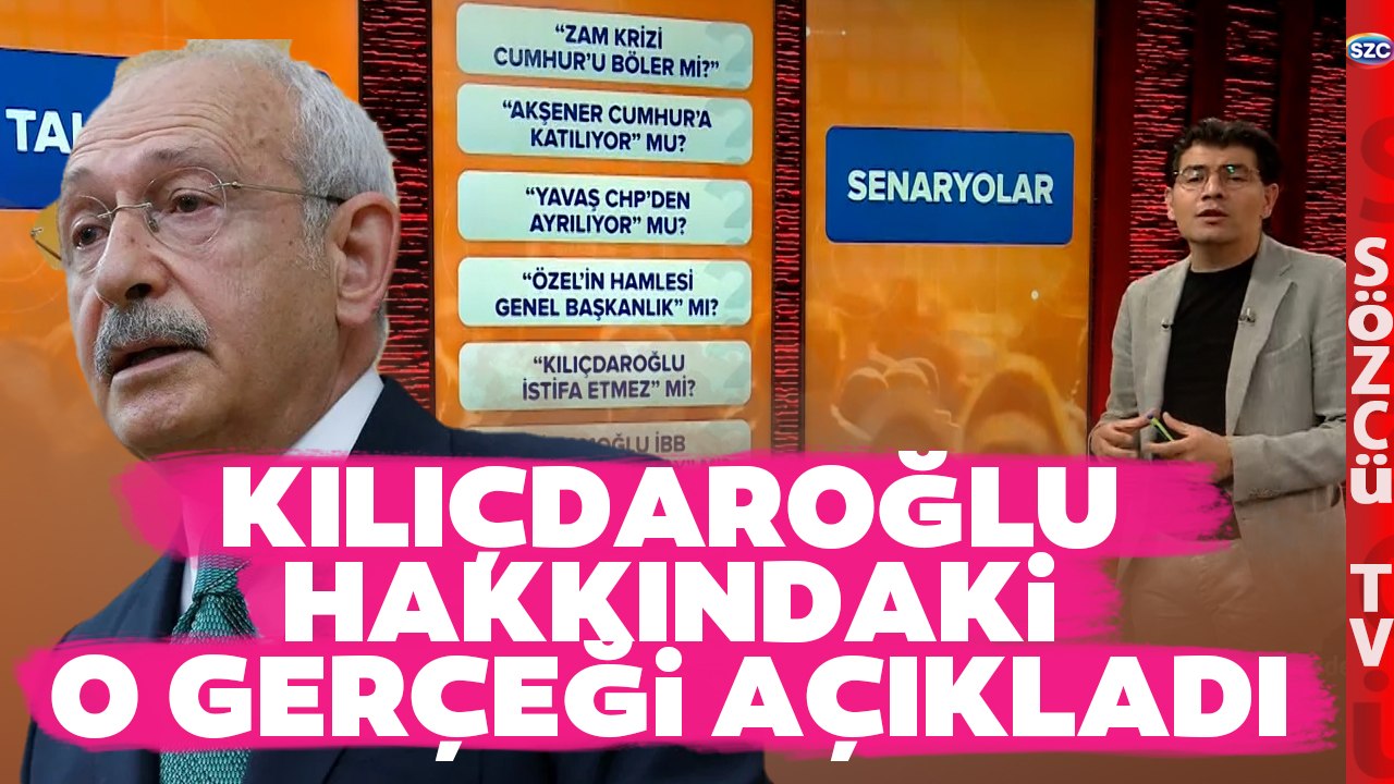 Oğuz Demir 'Hiç Tartışmaya Bile Gerek Yok' Kılıçdaroğlu Hakkındaki O Gerçeği Açıkladı