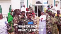 15 Tage: Afrikanische Union stellt Putschisten im Niger ein Ultimatum