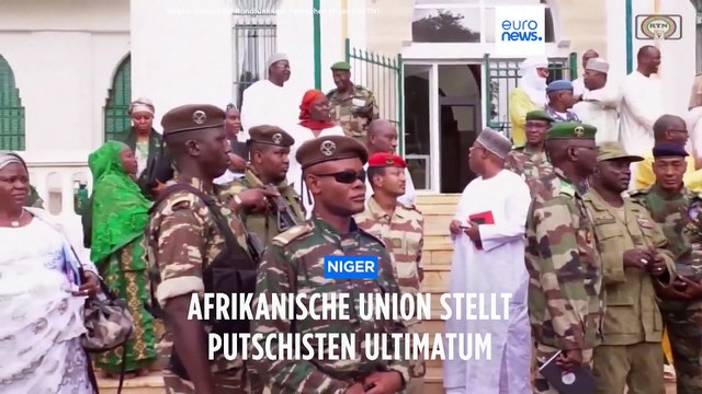 15 Tage: Afrikanische Union stellt Putschisten im Niger ein Ultimatum
