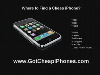 Cheap iPhone - Where to Buy Cheap iPhones