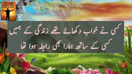 Kese Ne Khuab Dekhai Thy Zindagi ke Humain | poetry