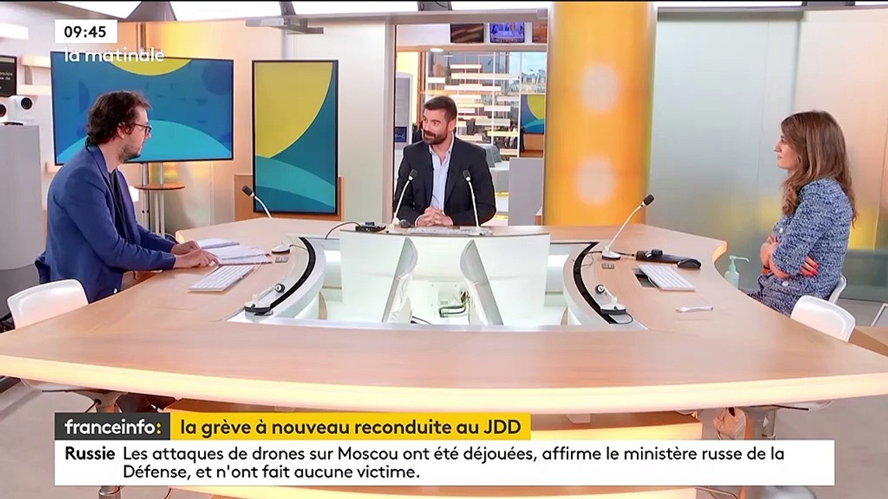 Gaël Giordana fait ses adieux à la matinale du week-end de Franceinfo.