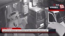 Kağıthane'de minibüsün camını patlatan hırsızlar 120 bin liralık malzeme çaldı