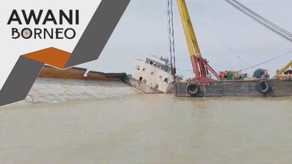 Kapal berjaya diterbalikkan SAR bersambung Isnin