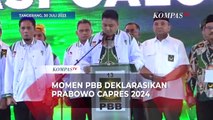 Momen PBB Deklarasi Prabowo Subianto Capres 2024