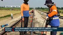1 Keluarga Tewas Tertabrak Kereta di Jombang, PT KAI Usul Tutup Lintasan Kereta Tanpa Palang Pintu!