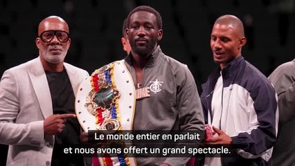 Poids mi-moyens - Crawford : "Le monde entier en parlait et nous avons offert un grand spectacle"