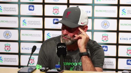 Klopp reaction to Liverpool's 4-0 Singapore win over Leicester