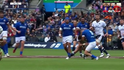 Scotland vs Italy Highlights Rugby Friendly Match 2023