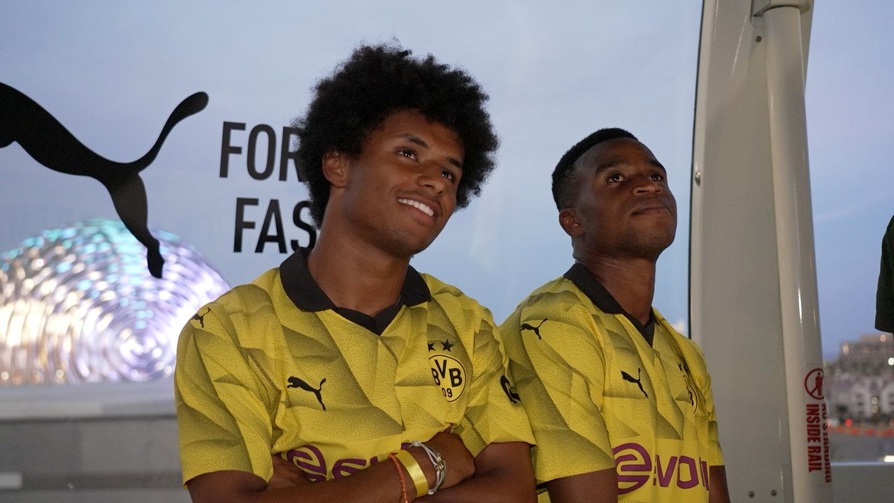 Zwischen Sightseeing, Riesenrad und LED-Kugel: BVB in Las Vegas gelandet